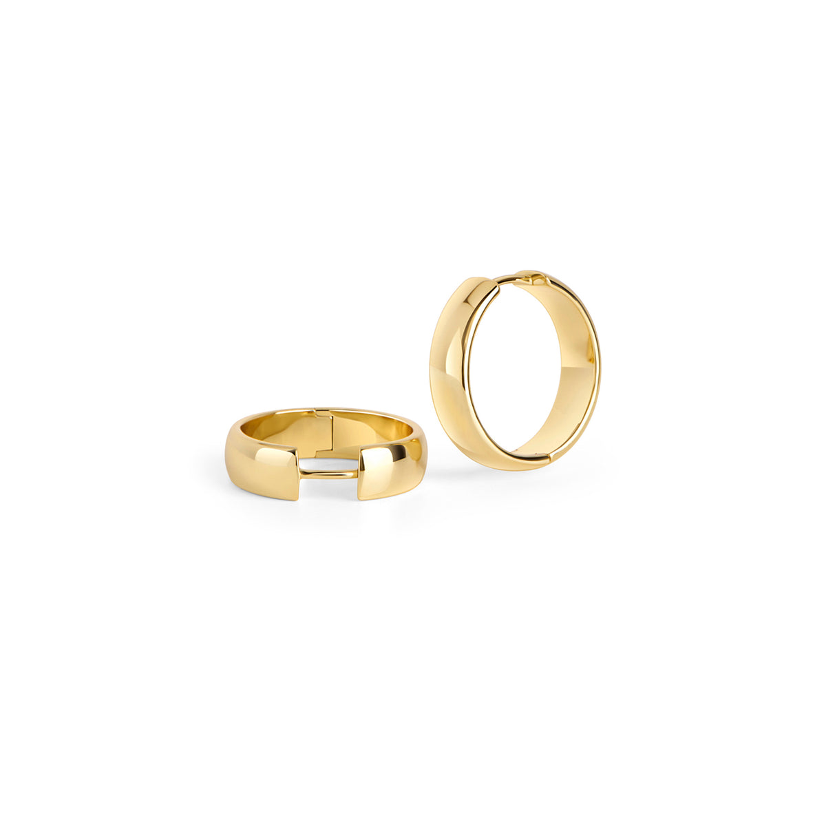 Bali Large Huggie Earrings