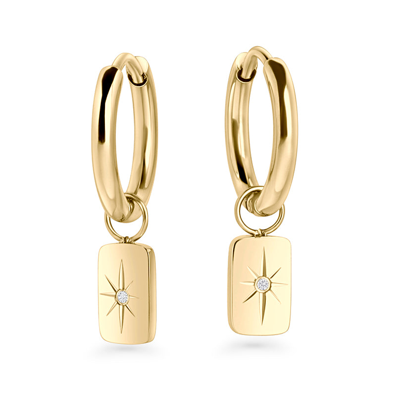 Boucles dormeuses Polaris