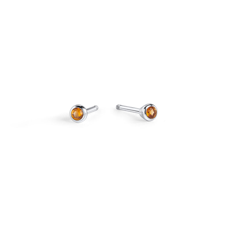 Boucles fixes Ada - Citrine