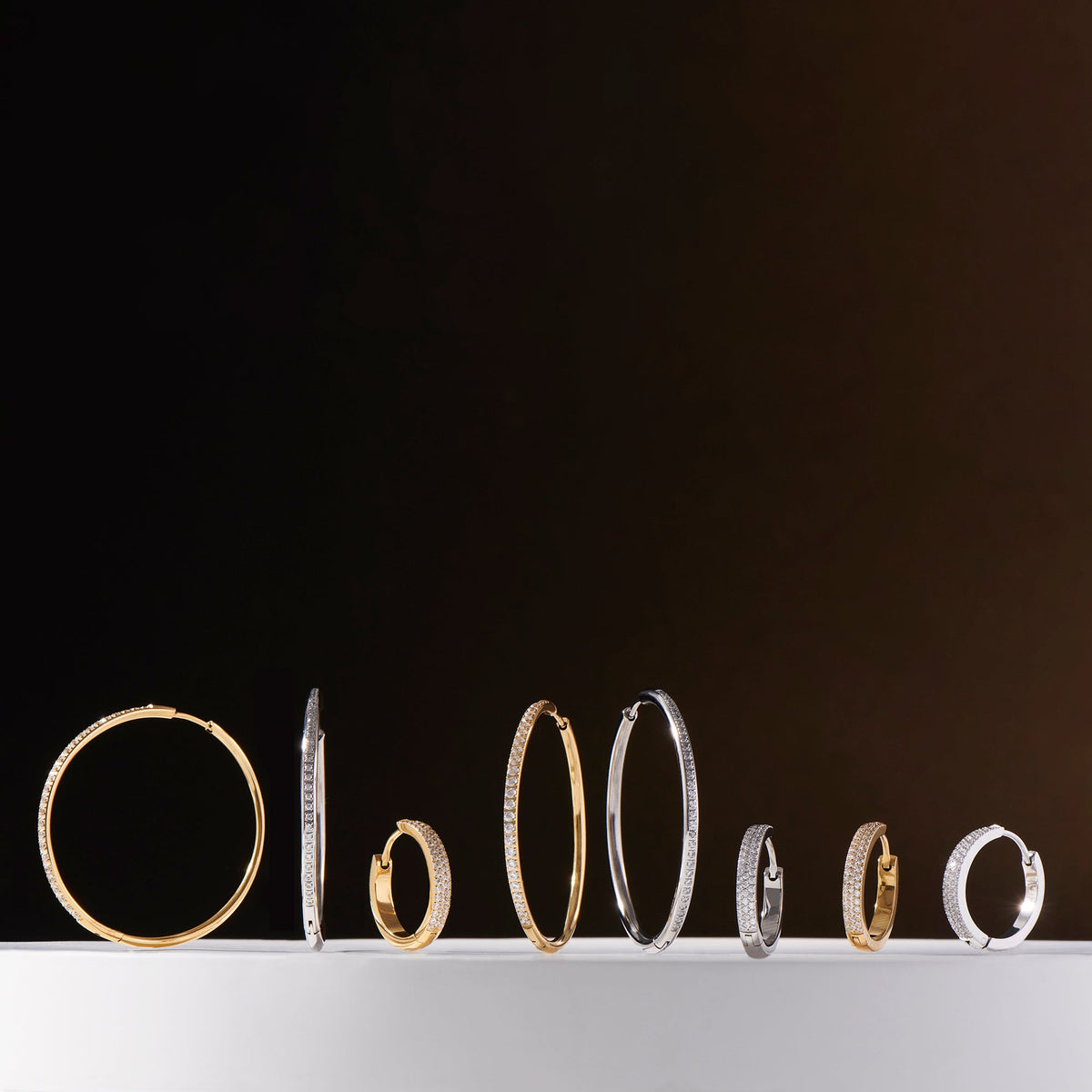 Boucles dormeuses Vesta