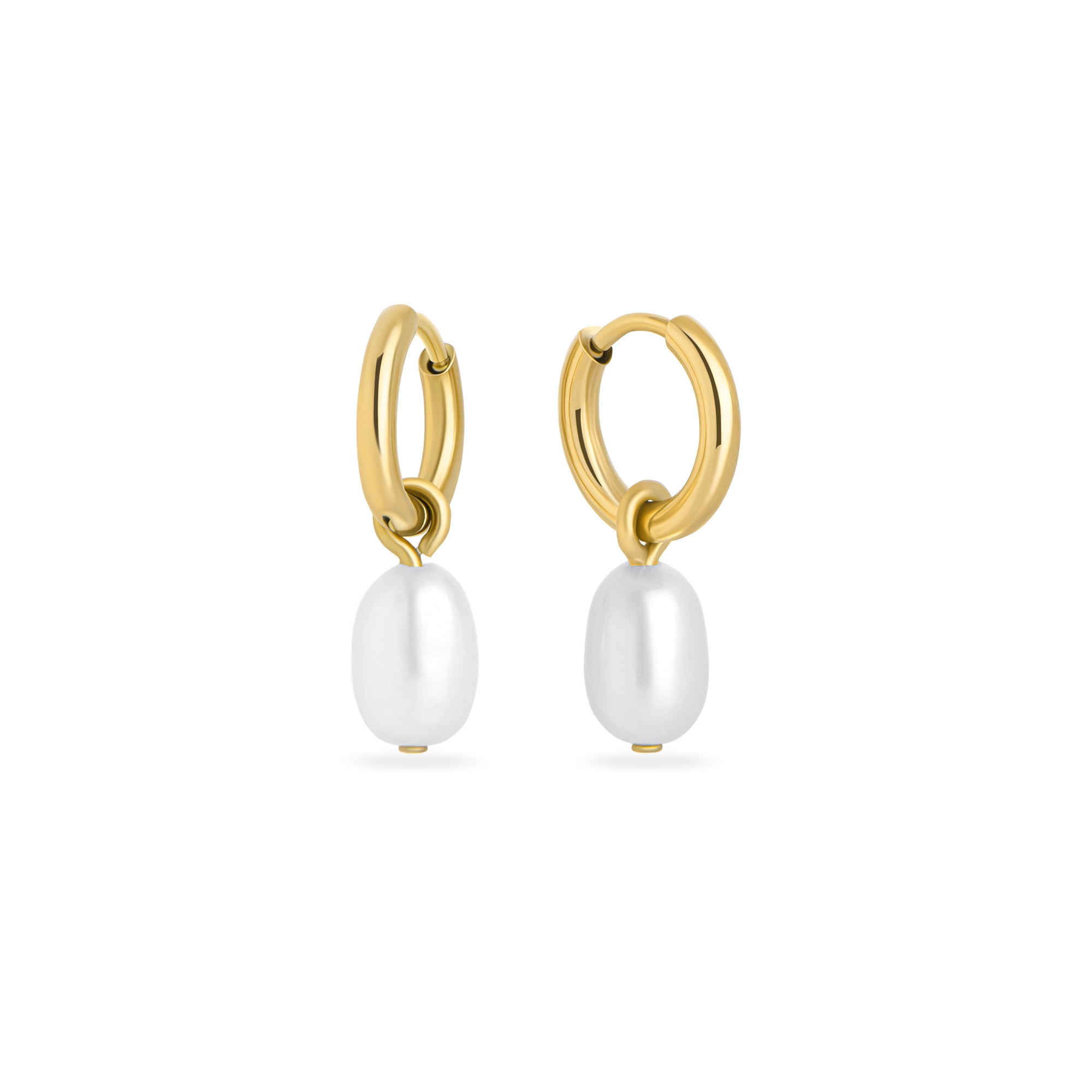 Boucles dormeuses perles Sally