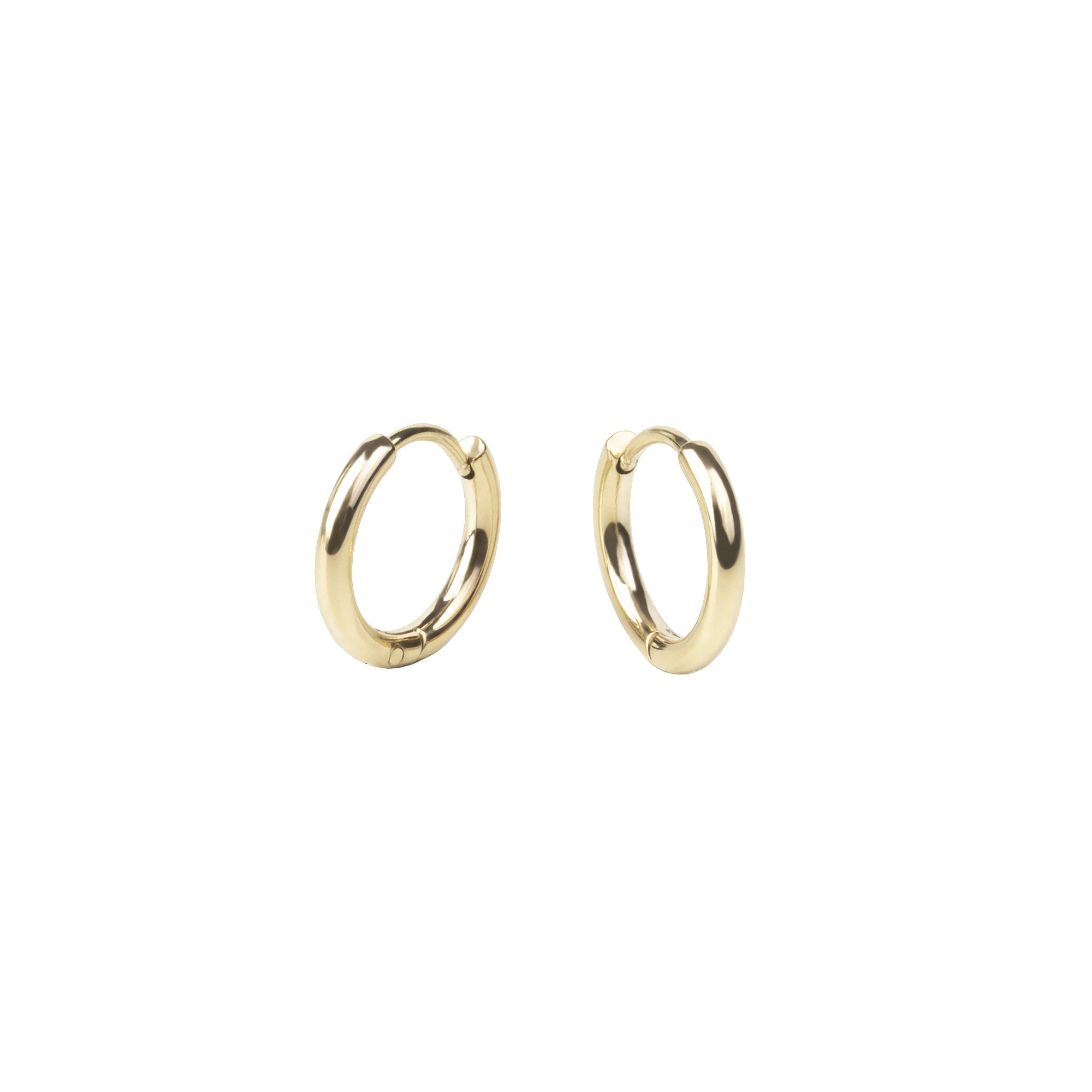 Boucles d'oreilles dormeuses unies Stacks